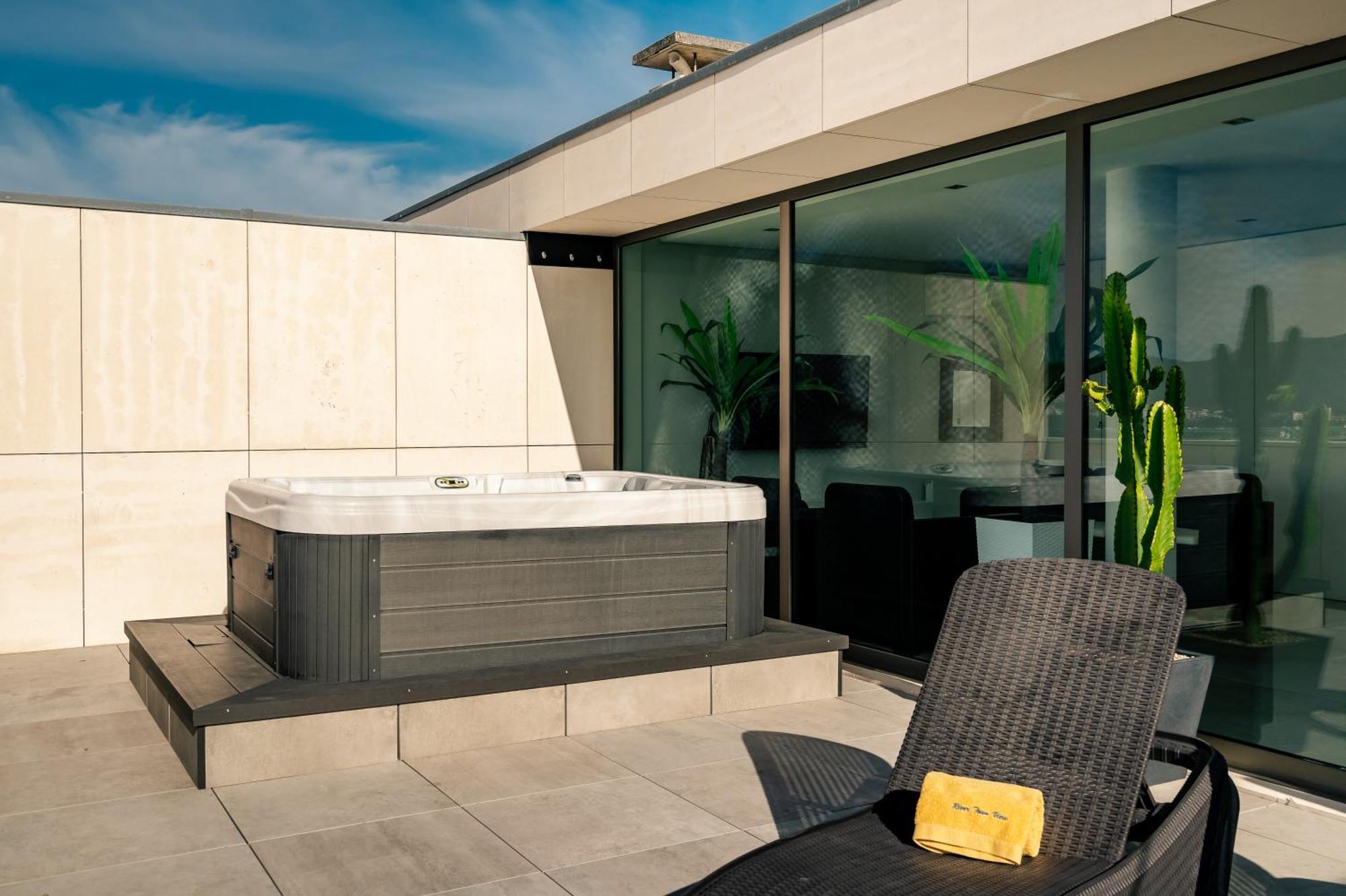 River Town View- Terraço com Jacuzzi Privado e Vista Rio Viana do Castelo Exterior foto